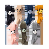 Infant Bottoming Combed Cotton Panda Children Pantyhose - Fashionner